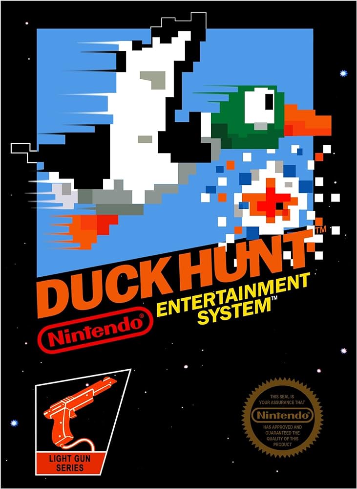 Pioneering, Exciting Duck Hunt Game- The Nintendo Game 1984