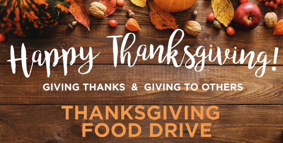 Finding and Helping a Food Drive Near Me – A Thanksgiving top 3 Activity